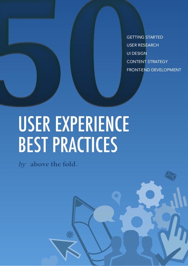 Free ebook: 50 User Experience Best Practices