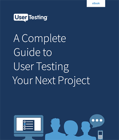 Free ebook: A Complete Guide to User Testing Your Next Project