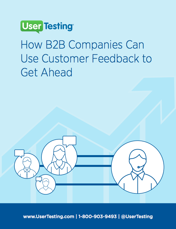 Free ebook: How B2B Companies Can Use Customer Feedback to Get Ahead