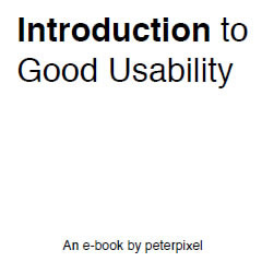 Free ebook: Introduction to Good Usability