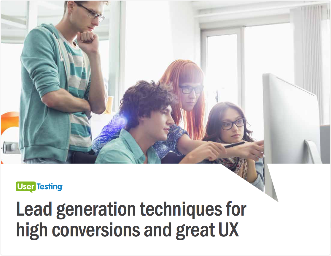 Free ebook: Lead Generation Techniques for High Conversions and Great UX