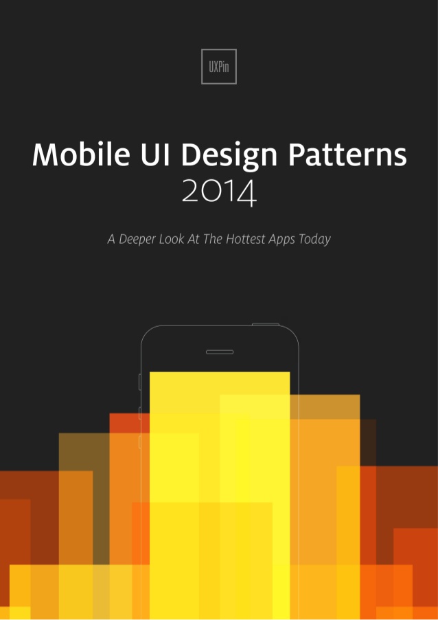 Free ebook: Mobile UI Design Patterns