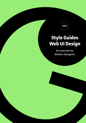 Free ebook: Style Guides for Web UI Design