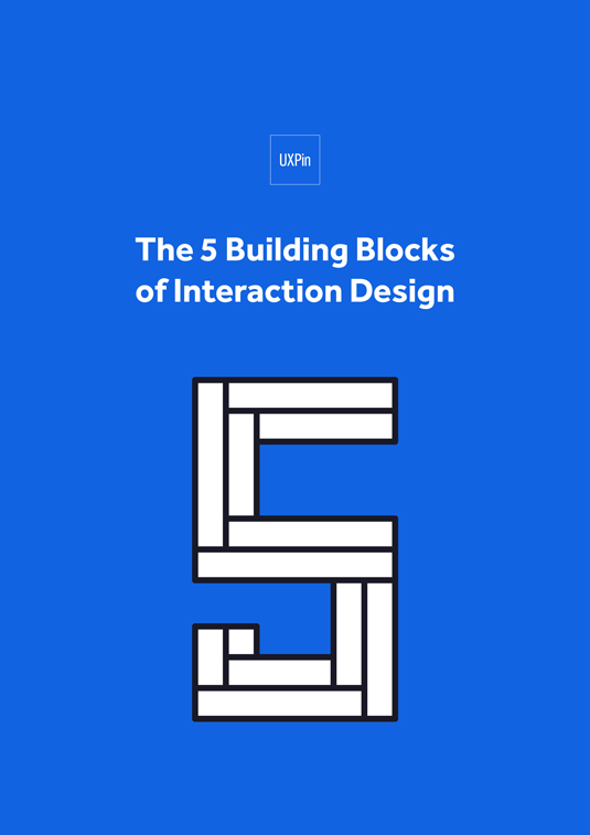 Free ebook: The 5 Building Blocks of Interaction Design