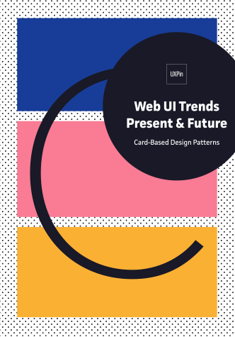 Free ebook: Web UI Trends Present & Future: Card Design Patterns