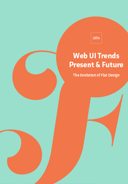 Free ebook: Web UI Trends Present & Future: The Evolution of Flat Design