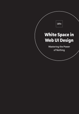 Free ebook: White Space in Web UI Design