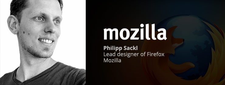Philipp, lead designer of Firefox talks usability and empathy